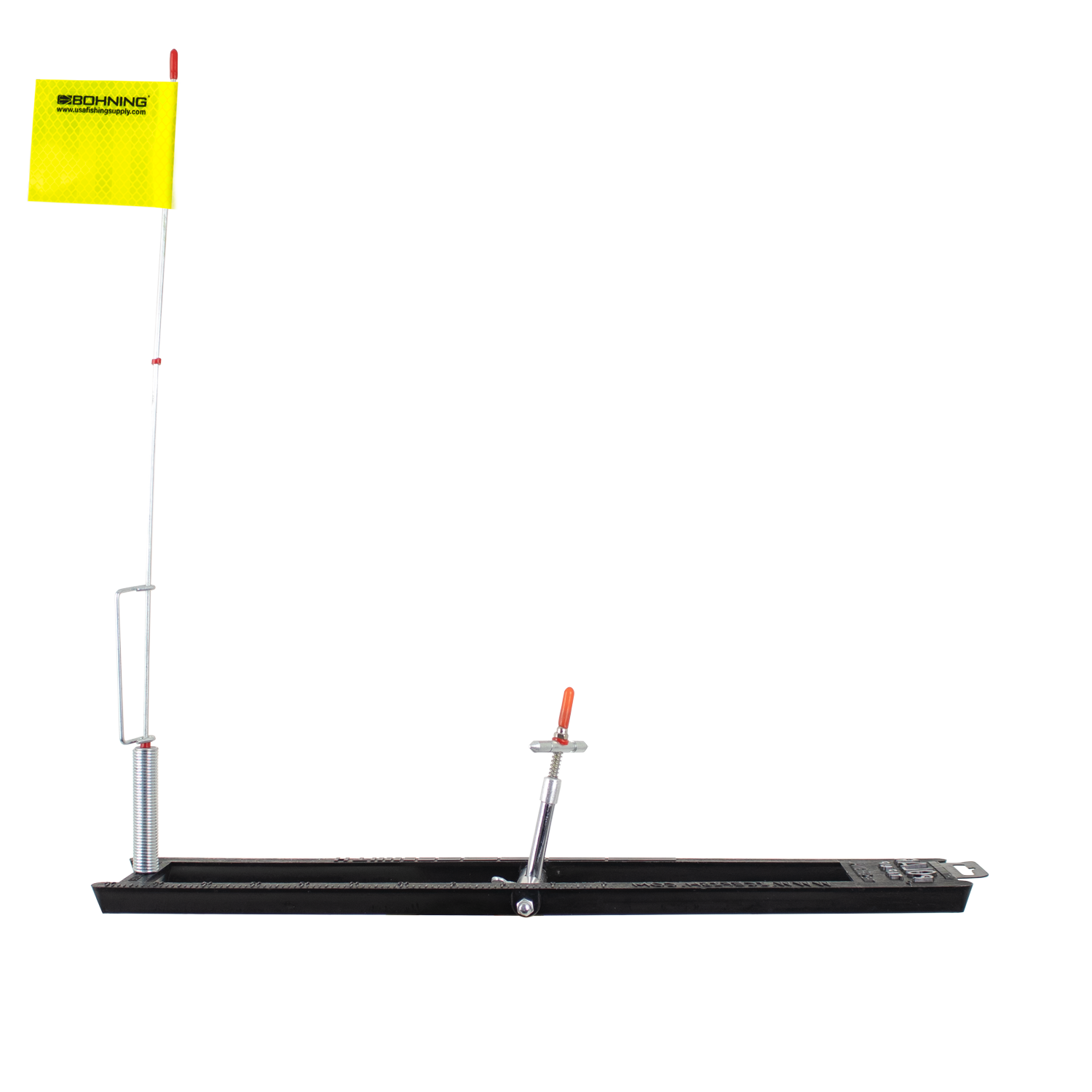 Ice Fishing Tip Up Flag Replacement - Neon Yellow Demo